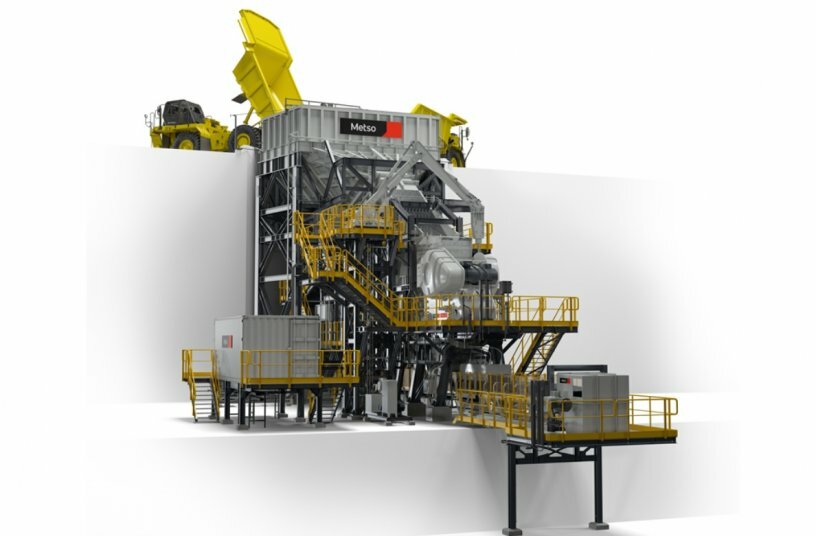 Metso FIT Crushing Station<br>IMAGE SOURCE: Metso