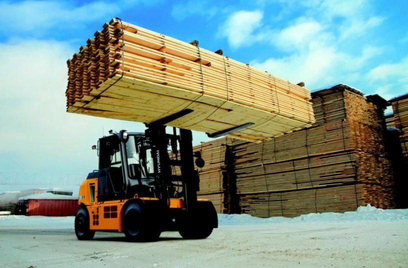 Die neue B-X-Serie wurde für den Einsatz unter schweren Bedingungen und bei jedem Wetter entwickelt.<br>BILDQUELLE: TT-Communications GmbH; HD Hyundai Xitesolution Material Handling