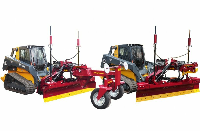 SharpGrade GS130 with and without wheels<br>IMAGE SOURCE: SharpGrade International