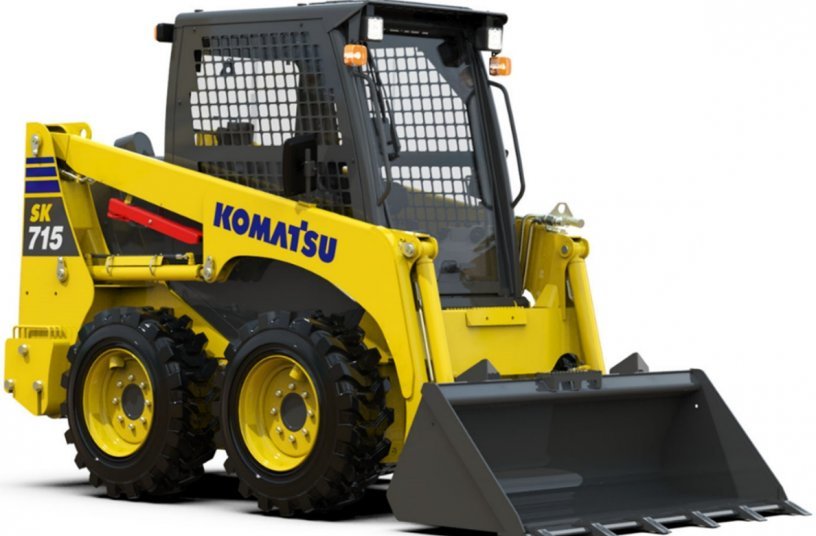 KOMATSU コマツ　SKID STEER LOADER Komatsu announces its all-new skid steer loaders - EU Stage V