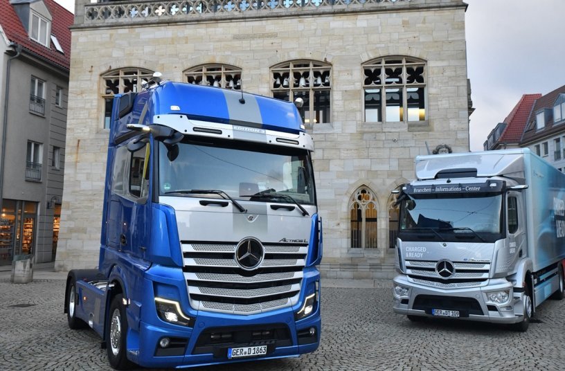 Herzstück im Harz: Mercedes-Benz Lkw errichtet zentralen Logistikstandort für weltweite Ersatzteilversorgung in Halberstadt<br>BILDQUELLE: Daimler Truck AG