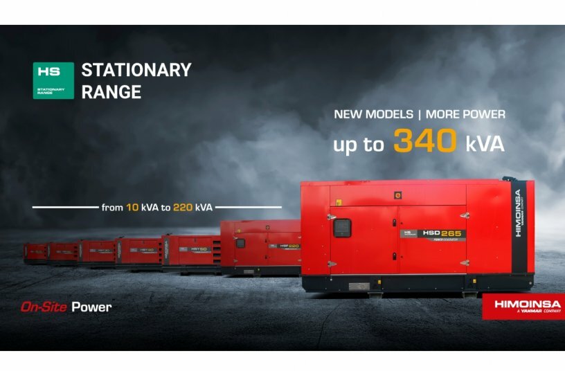 HIMOINSA extends its Stationary Range up to 340 kVA<br>IMAGE SOURCE: HIMOINSA