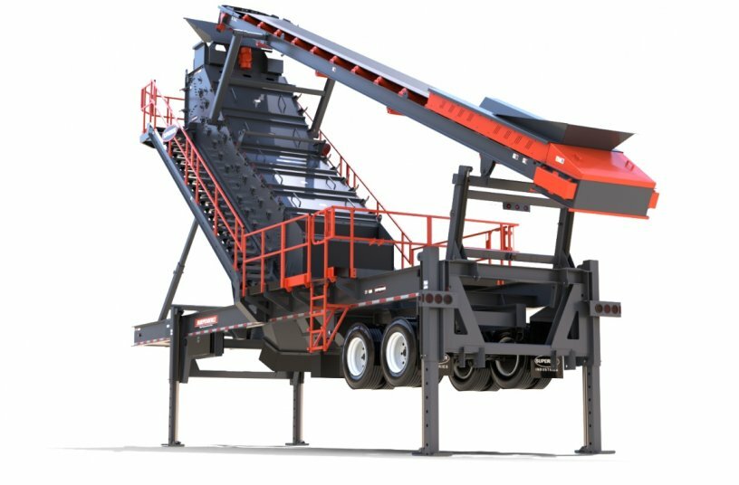 New High Frequency Screen Dials in Spec with Unique Adjustability<br>IMAGE SOURCE: Superior Industries, Inc.