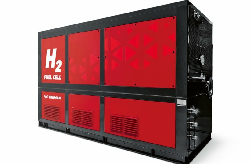 Yanmar Maritime Hydrogen Fuel Cell System Wins Red Dot Design Award 2025<br>IMAGE SOURCE: YANMAR EUROPE B.V.