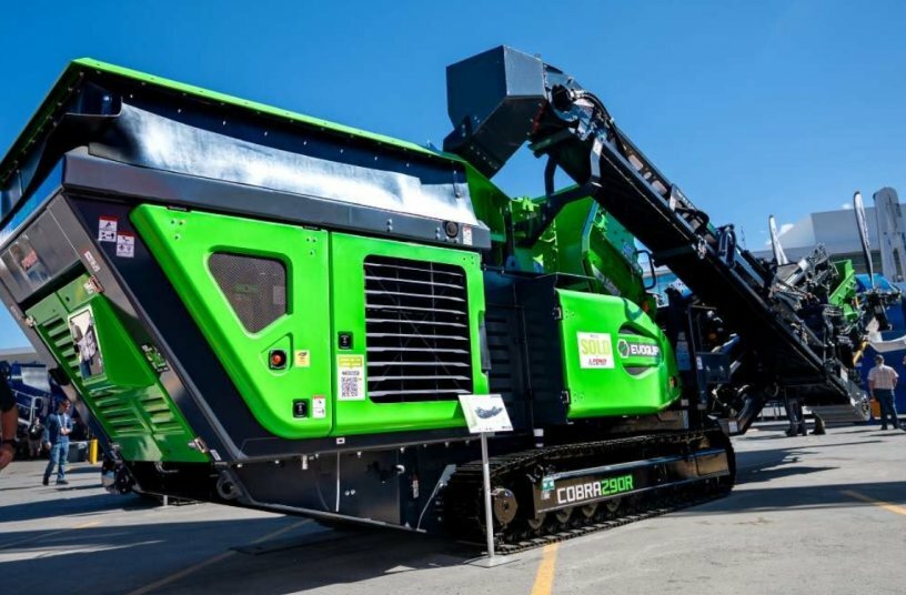 EvoQuip Cobra 290R Impact Crusher<br>IMAGE SOURCE: Terex Materials Processing