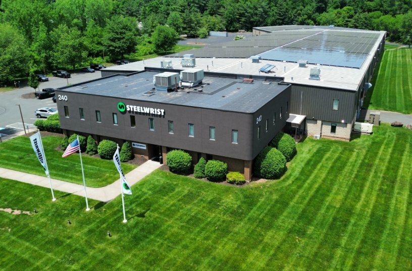 Steelwrist Inc facility in Newington<br>IMAGE SOURCE: Steelwrist AB