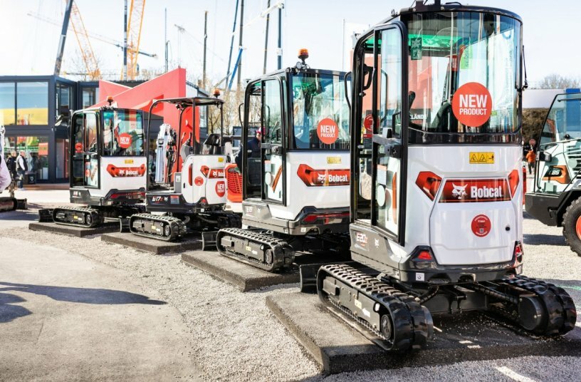 New Generation of Bobcat 1-2 t Mini Excavators: Unbeatable Performance in a Small Package<br>IMAGE SOURCE: Bobcat