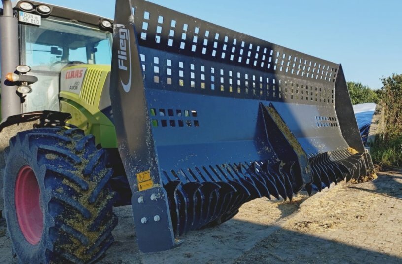 Futterverdichtung – Fliegl präsentiert das Rotorschild<br>BILDQUELLE: Fliegl Agro-Center GmbH