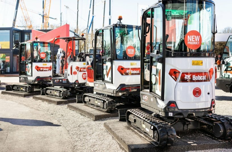 Neue Generation von Bobcat 1–2-t-Minibaggern: Unschlagbare Leistung im kleinen Format<br>BILDQUELLE: Bobcat