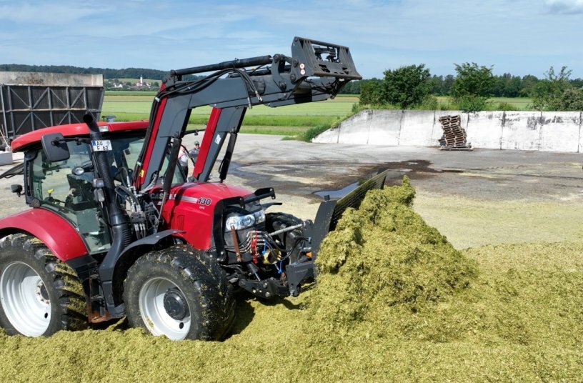 Feed compaction – Fliegl presents the rotor blade<br>IMAGE SOURCE: Fliegl Agro-Center GmbH