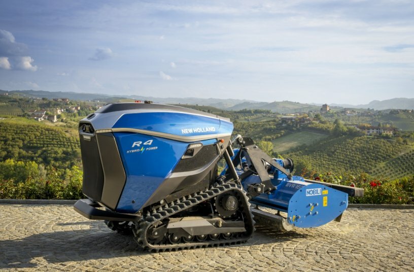 New Holland R4 Robot Series<br>IMAGE SOURCE: New Holland Agriculture