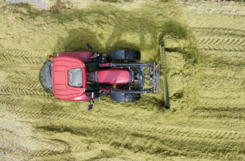 Futterverdichtung – Fliegl präsentiert das Rotorschild<br>BILDQUELLE: Fliegl Agro-Center GmbH