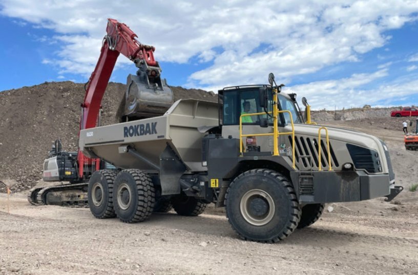 Die RA30-Maschinen unterstützen das Bauprojekt von über 130 Einfamilienhausgrundstücken und fast 50 Ferienhäusern.<br>BILDQUELLE: Rokbak