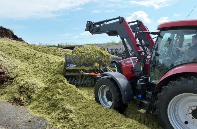 Futterverdichtung – Fliegl präsentiert das Rotorschild<br>BILDQUELLE: Fliegl Agro-Center GmbH