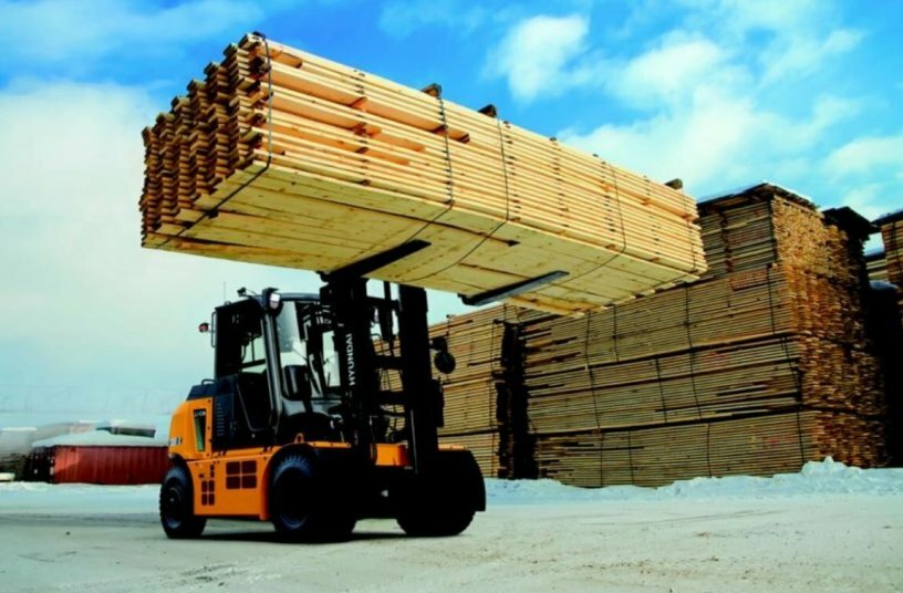 The new B-X series was developed for use in difficult conditions and in all weather conditions.<br>IMAGE SOURCE: TT-Communications GmbH; HD Hyundai Xitesolution Material Handling