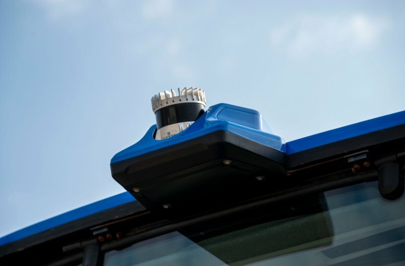 Advanced Vision Assisted Guidance<br>IMAGE SOURCE: New Holland Agriculture