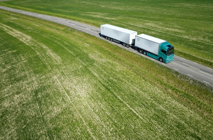 Volvo new electric truck<br>IMAGE SOURCE: Volvo Trucks