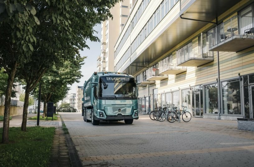 Volvo Trucks is the biggest in the electric truck segment in Europe and North America.<br>IMAGE SOURCE: Volvo Trucks
