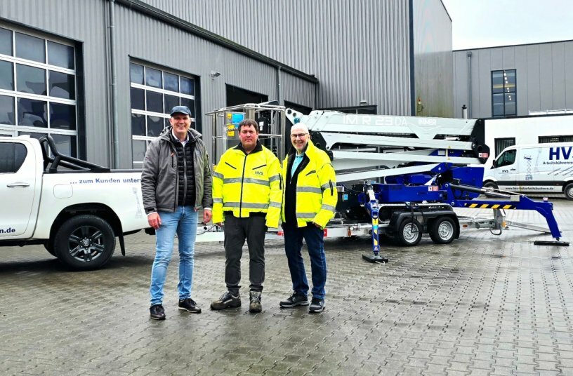 IMER Group Delivers R23DA Crawler Access Platform to HVS Arbeitsbühnen<br>IMAGE SOURCE: Imer