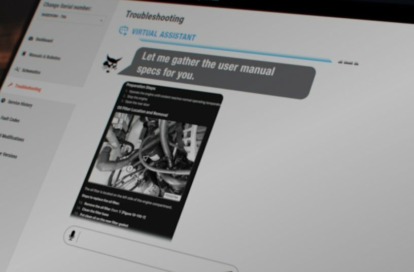 Bobcat Service.AI<br>BILDQUELLE: Bobcat