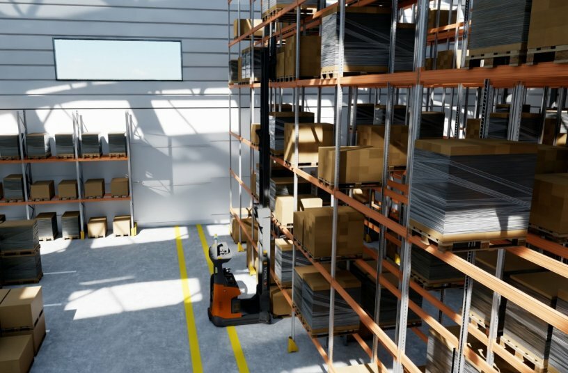 Toyota and SoftServe uses NVIDIA Physical AI<br>IMAGE SOURCE: Toyota Material Handling Europe