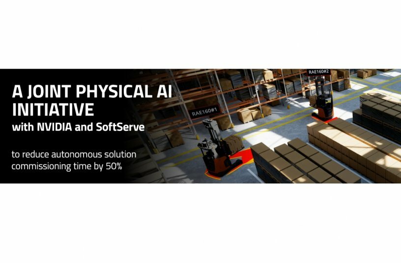 NVIDIA and SoftServe<br>IMAGE SOURCE: Toyota Material Handling Europe
