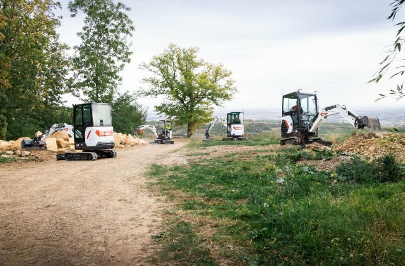 Bobcat 1-2 t Mini Excavators<br>IMAGE SOURCE: Bobcat
