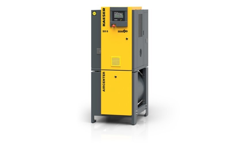 Kaeser’s Aircenter series models provide dependable and efficient compressed air production, treatment and storage within a single compact unit – perfect for tough, continuous use in agricultural and animal husbandry applications.<br>IMAGE SOURCE: KAESER KOMPRESSOREN SE