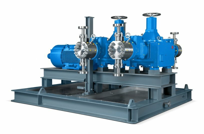 The upgraded LEWA ecoflow® LDH Boxer pump from LEWA delivers a 20% increase in hydraulic power.<br>IMAGE SOURCE: LEWA GmbH