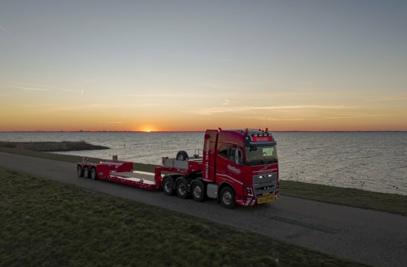 Nooteboom introduces the new EURO-PX3: The next generation of low loaders<br>IMAGE SOURCE: Nooteboom Trailers B.V.