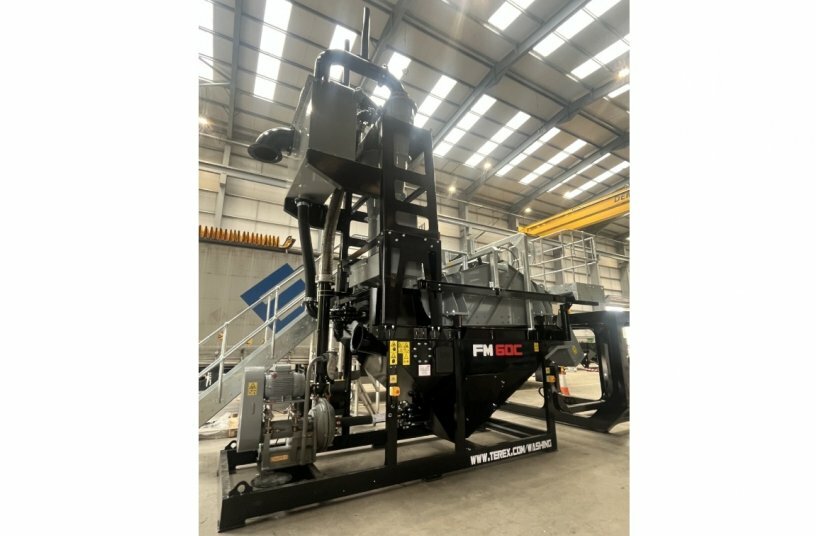 FM60C in production at the Terex Washing Systems manufacturing facility in Dungannon, Northern Ireland<br>IMAGE SOURCE: Terex Washing Systems