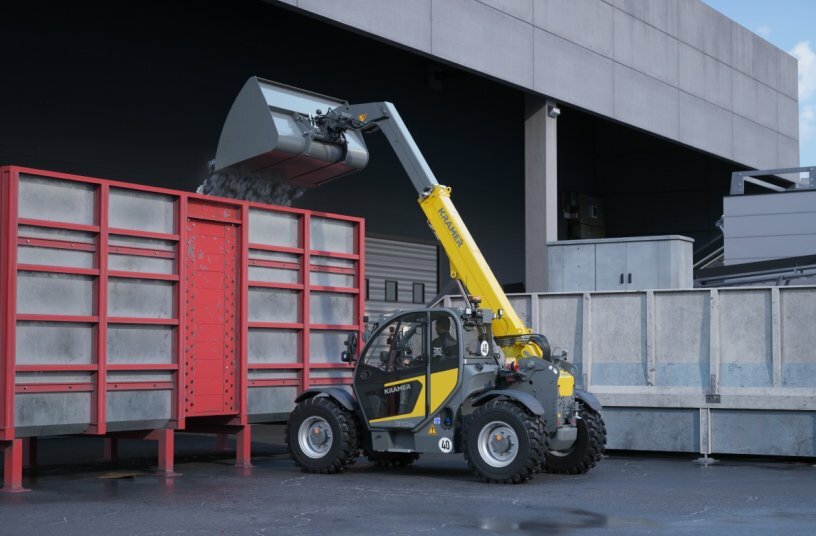 Kramer at Bauma 2025: 100th anniversary and a wide range of products<br>IMAGE SOURCE: Kramer-Werke GmbH