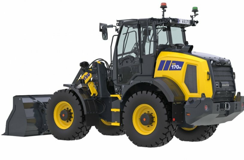 Komatsu expands its wheel loader product line with the new WA170M-11<br>IMAGE SOURCE: Komatsu Europe International N.V.