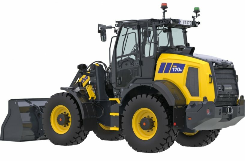 Komatsu erweitert seine Radlader-Produktreihe durch den neuen WA170M-11<br>BILDQUELLE: Komatsu Europe International N.V.