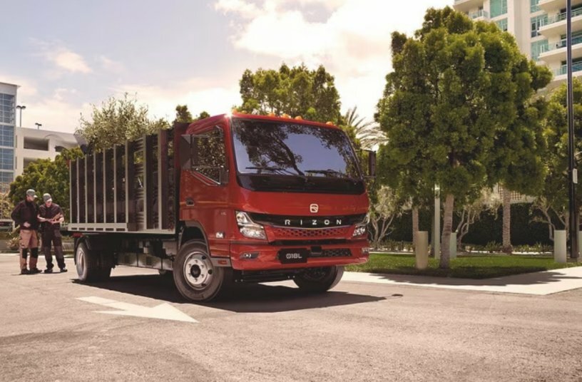 RIZON Lkw für den Einsatz im Landschaftsbau<br>BILDQUELLE: Daimler Truck AG