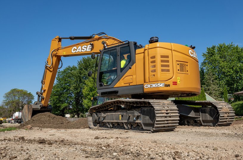 CASE CX365E SR Excavator<br>IMAGE SOURCE: CASE Construction Equipment