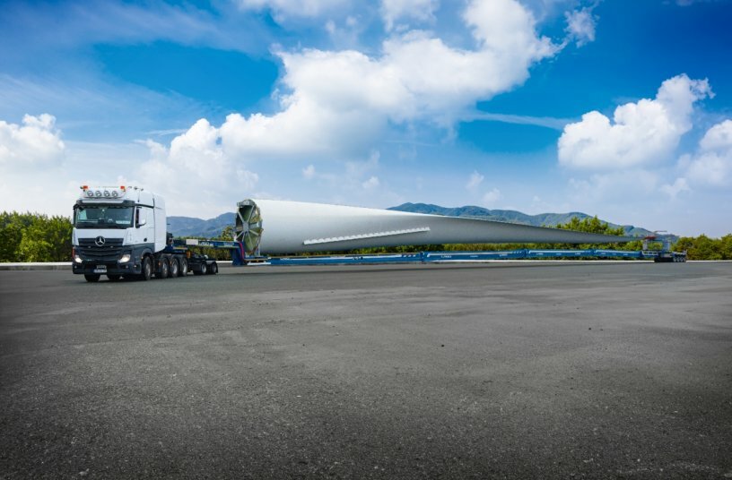 Nooteboom Super Wing Carrier XL (SWC-XL) LASO Transportes from Portugal<br>IMAGE SOURCE: Nooteboom Trailers B.V.