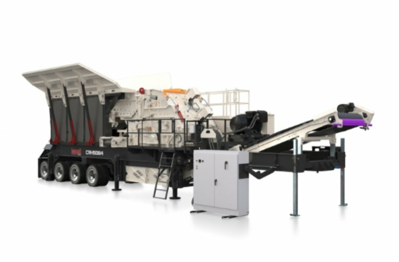 Cedarapids CRH5064 HSI Portable Plant Left Angle<br>IMAGE SOURCE: Cedarapids