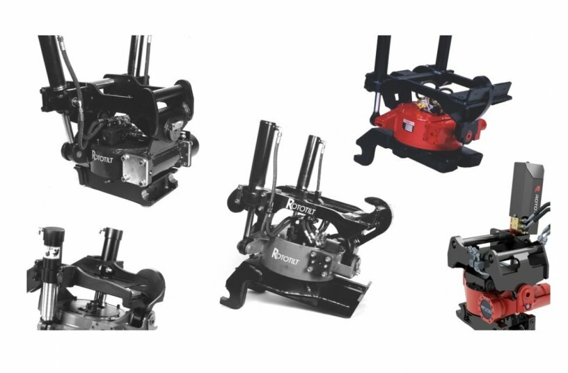 Vier Jahrzehnte Tiltrotator Rototilt<br>BILDQUELLE: Rototilt GmbH