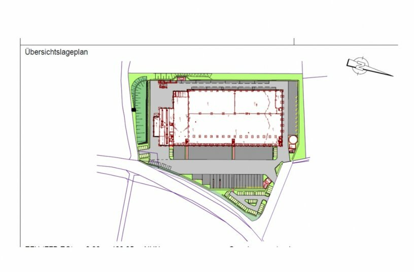 Übersichtslageplan<br>BILDQUELLE: SITECH Deutschland GmbH