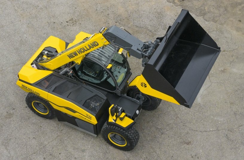 New Holland Hybrid Telehandler<br>IMAGE SOURCE: New Holland Agriculture