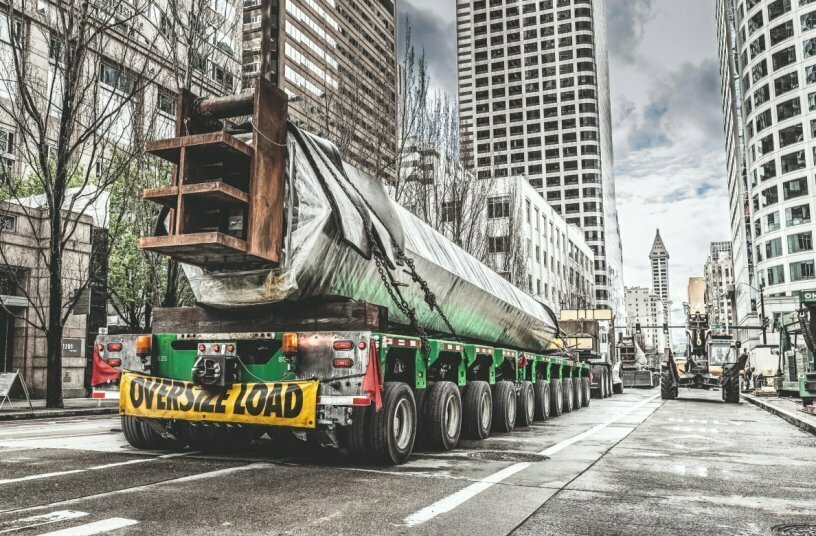 Die SCHEUERLE K25 Schwerlastmodule ermöglichen den effizienten Transport übergroßer und schwerster Lasten.<br>BILDQUELLE: TII Group