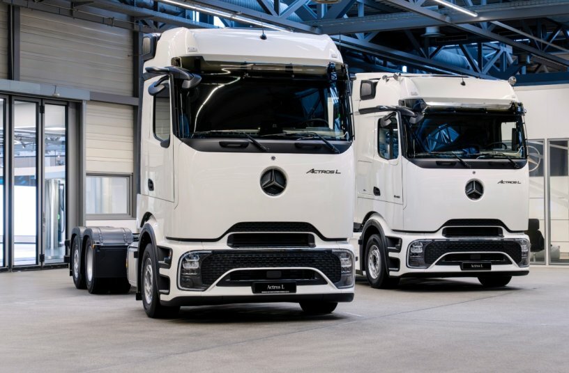 Mercedes‑Benz Trucks und Girteka schließen Vereinbarung über 1.500 Actros L ProCabin<br>BILDQUELLE: Daimler Truck AG