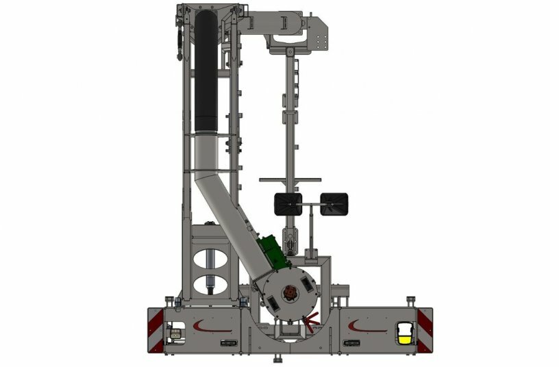 Fliegl Agrartechnik GmbH presents the Tele front suction arm<br>IMAGE SOURCE: Fliegl Agrartechnik GmbH