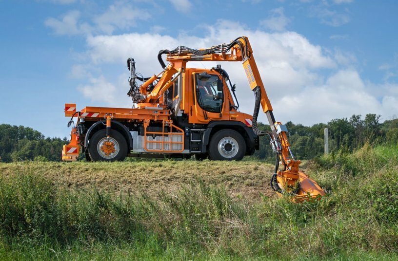 Unimog U 535 MULAG<br>IMAGE SOURCE: Daimler Truck AG