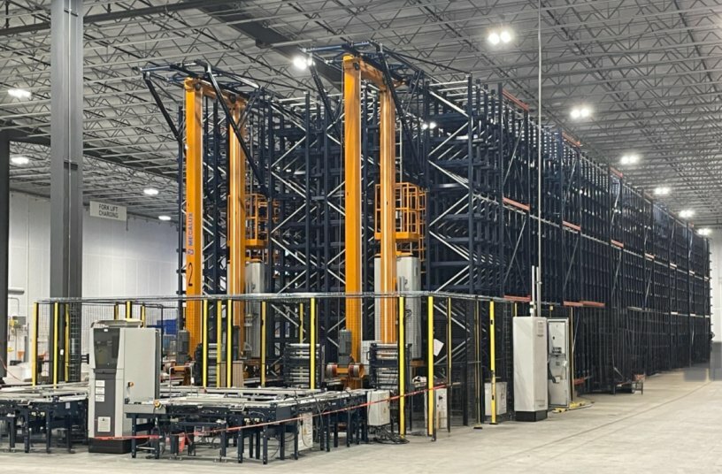 Equipped with the latest technology including an automated parts picking system (pictured), Terex Louisville will follow the best practices established at the Terex Global Parts Distribution Centre in Northern Ireland.<br>IMAGE SOURCE: Terex MP