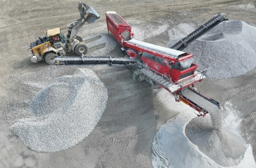 Finlay 693 Schrägsieb<br>BILDQUELLE: Terex-Finlay