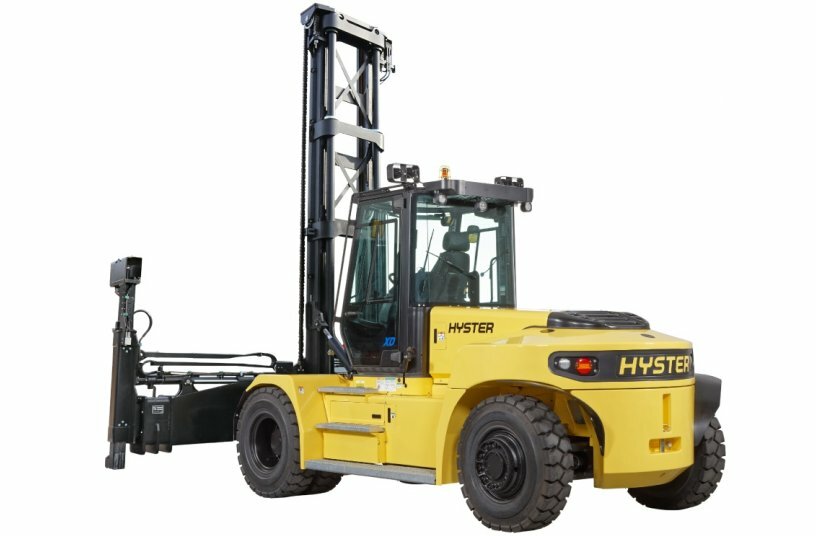 Neuer batteriebetriebener Leercontainer-Stapler von Hyster® hilft bei der Dekarbonisierung von Flotten<br>BILDQUELLE: Hyster