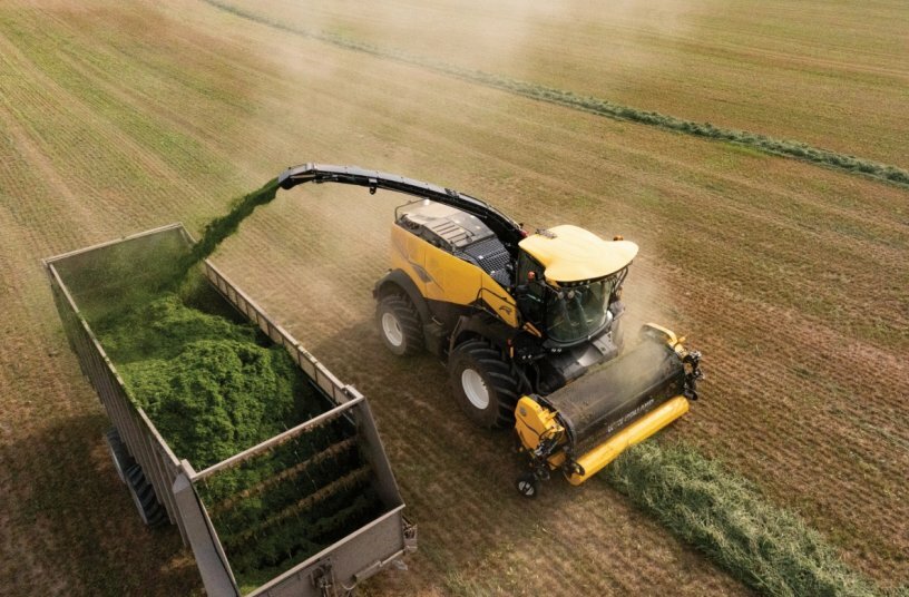 FR CropSpeed system<br>IMAGE SOURCE: New Holland Agriculture