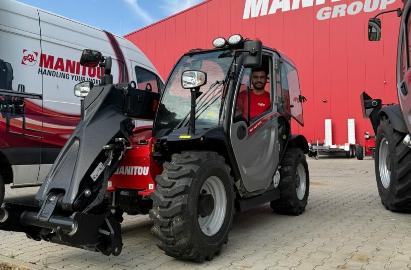 Ahmad hat im September 2025 seine Ausbildung bei der Manitou Deutschland GmbH begonnen<br>BILDQUELLE: Manitou Deutschland GmbH